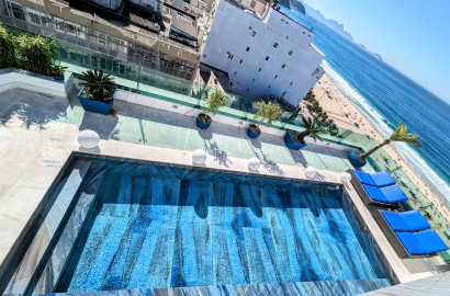 Cobertura Copacabana Frontal Mar