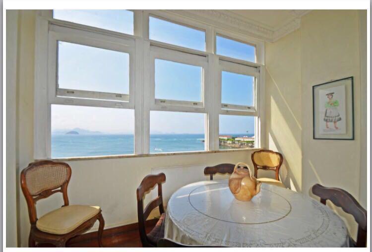 Apartamento Frontal Mar posto 6 Copacabana